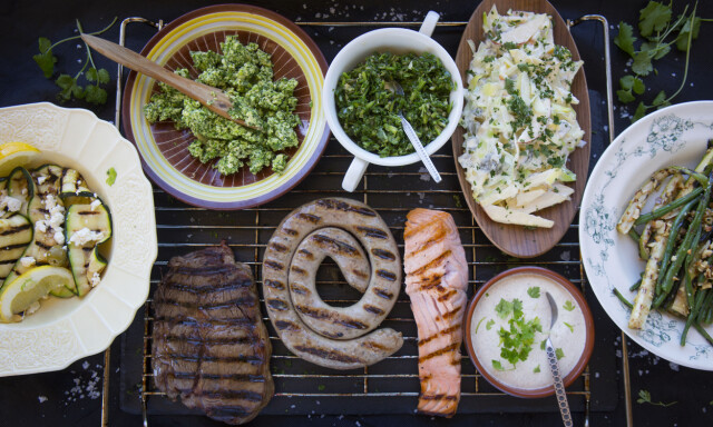 Fyr opp grillen! Digg tilbehør på fem minutter